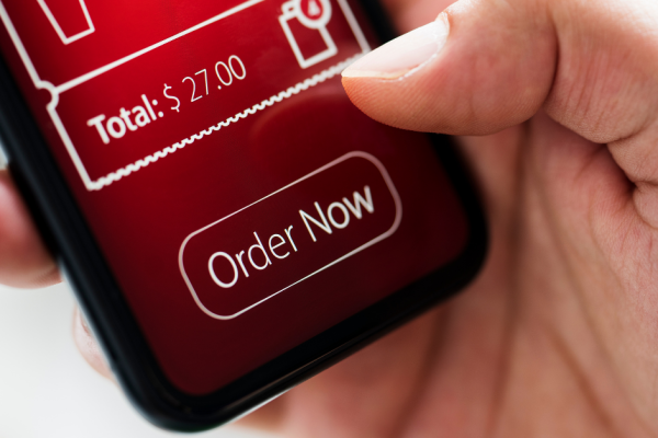 What is the significance of the food order app?